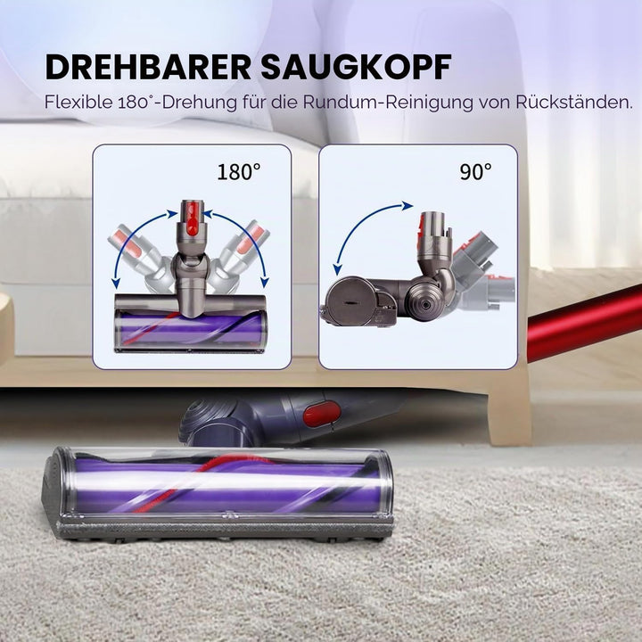 Elektrische Bürste kompatibel für Dyson V7 V8 V10 V11 V15 Staubsauger Ersatzteil Direktantrieb Reini