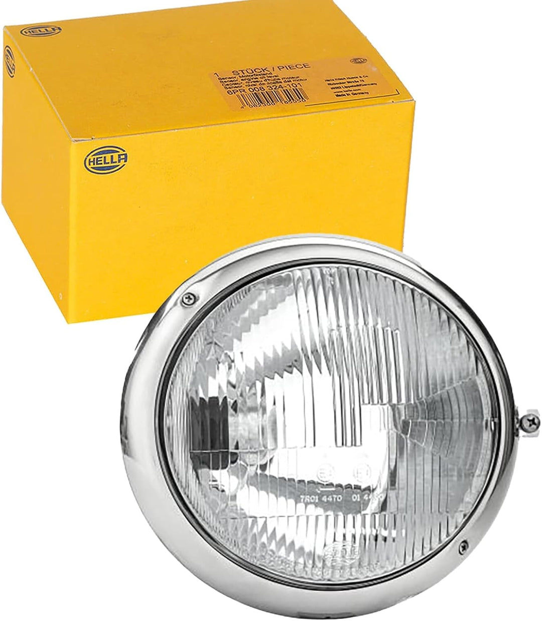 HELLA 1A8 001 149-341 Glühlampe-Hauptscheinwerfer - 12V - oval - Anbau/Einbau - rechts