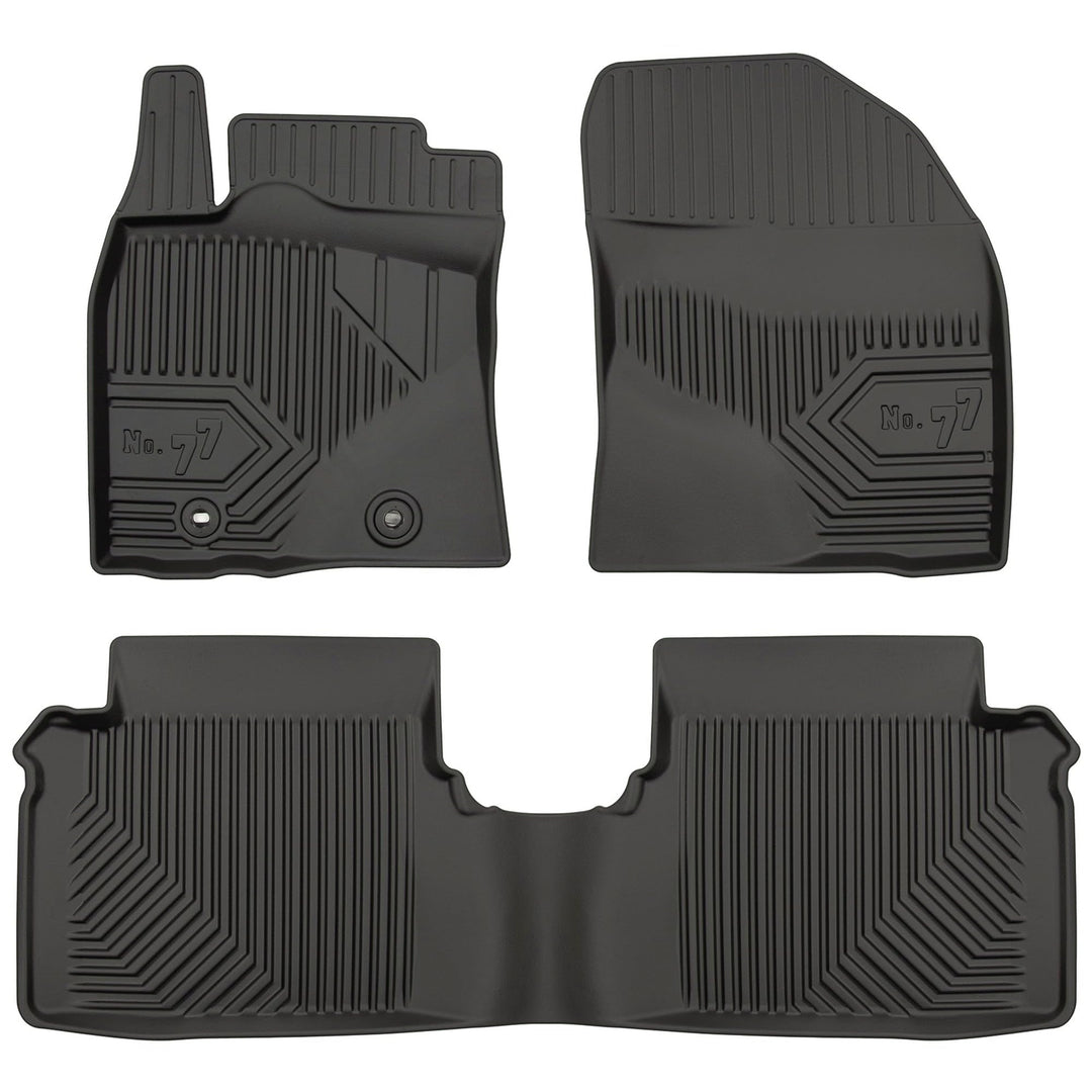 SMK Gummimatten auto fussmatten Satz für Toyota Avensis III 2009-2018 Erleben Sie einen neuen Standa