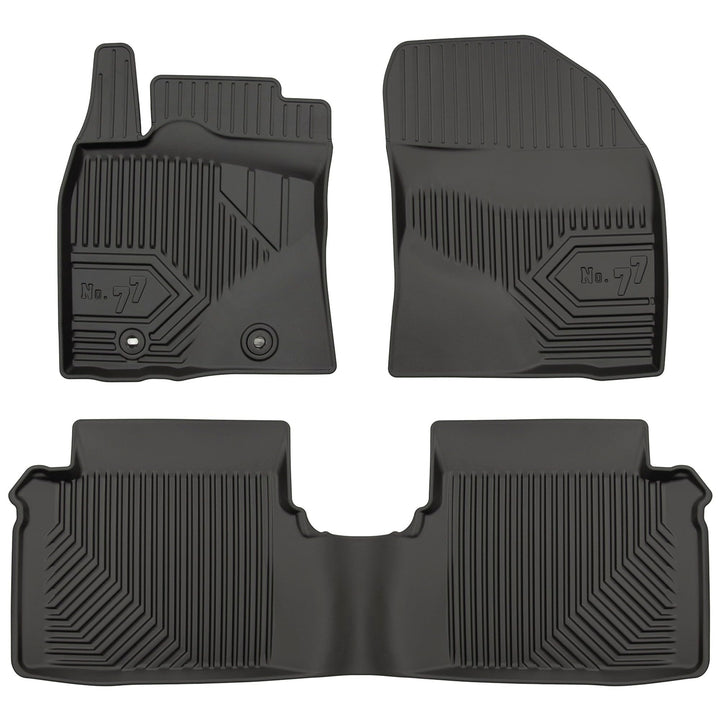 SMK Gummimatten auto fussmatten Satz für Toyota Avensis III 2009-2018 Erleben Sie einen neuen Standa