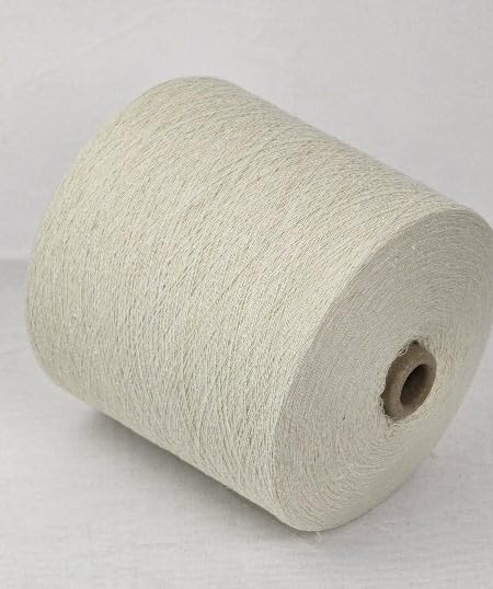 900 g Seidengarn GP 65,00 €/kg Nm 20/1 natur - 100% Seide Bourette auf der Kone