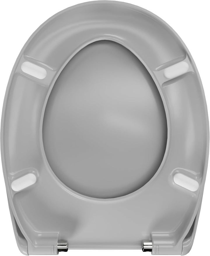 LUVETT® Toilettendeckel mit Absenkautomatik C770 oval, WC-Sitz mit 3 Befestigungsvarianten zur Wahl,