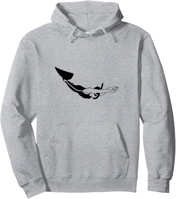 Monoflosse Schwimmen Pullover Hoodie