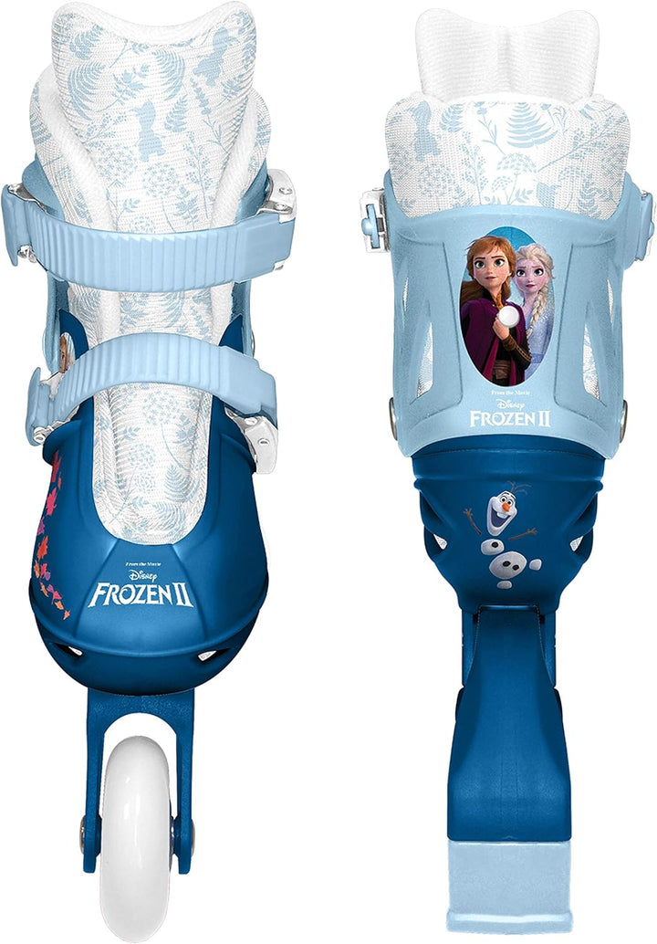 STAMP - ROLLERS INLINES / TRISKATES Einstellbar 2 in 1 FROZEN 2 30-33 Blau, FROZEN 2 30-33 Blau