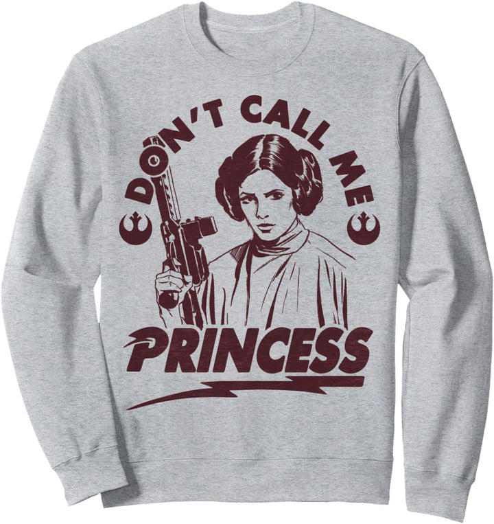 Star Wars Leia Don't Call Me Princess Arch Sweatshirt