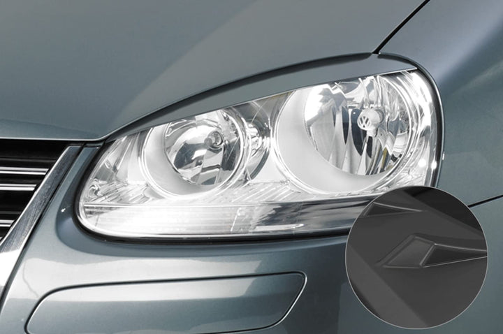 CSR-Automotive Scheinwerferblenden Kompatibel mit/Ersatz für VW Golf 5 / Jetta 5 SB160-L