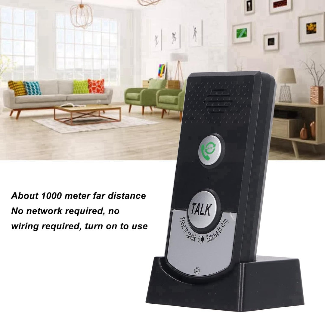 Türsprechanlage, Sprechanlage Türklingel Gegensprechanlagen 2-Wege-Wireless-Intercom-System für Zuha