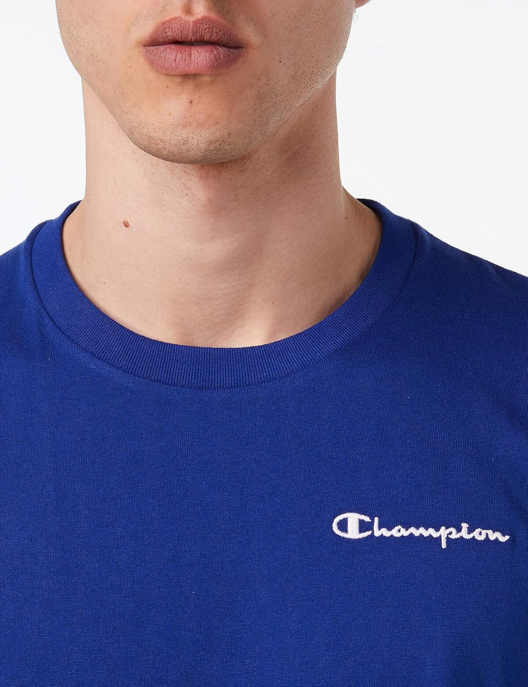 Champion Herren Eco Future Jersey S/S T-Shirt M Blau (College), M Blau (College)