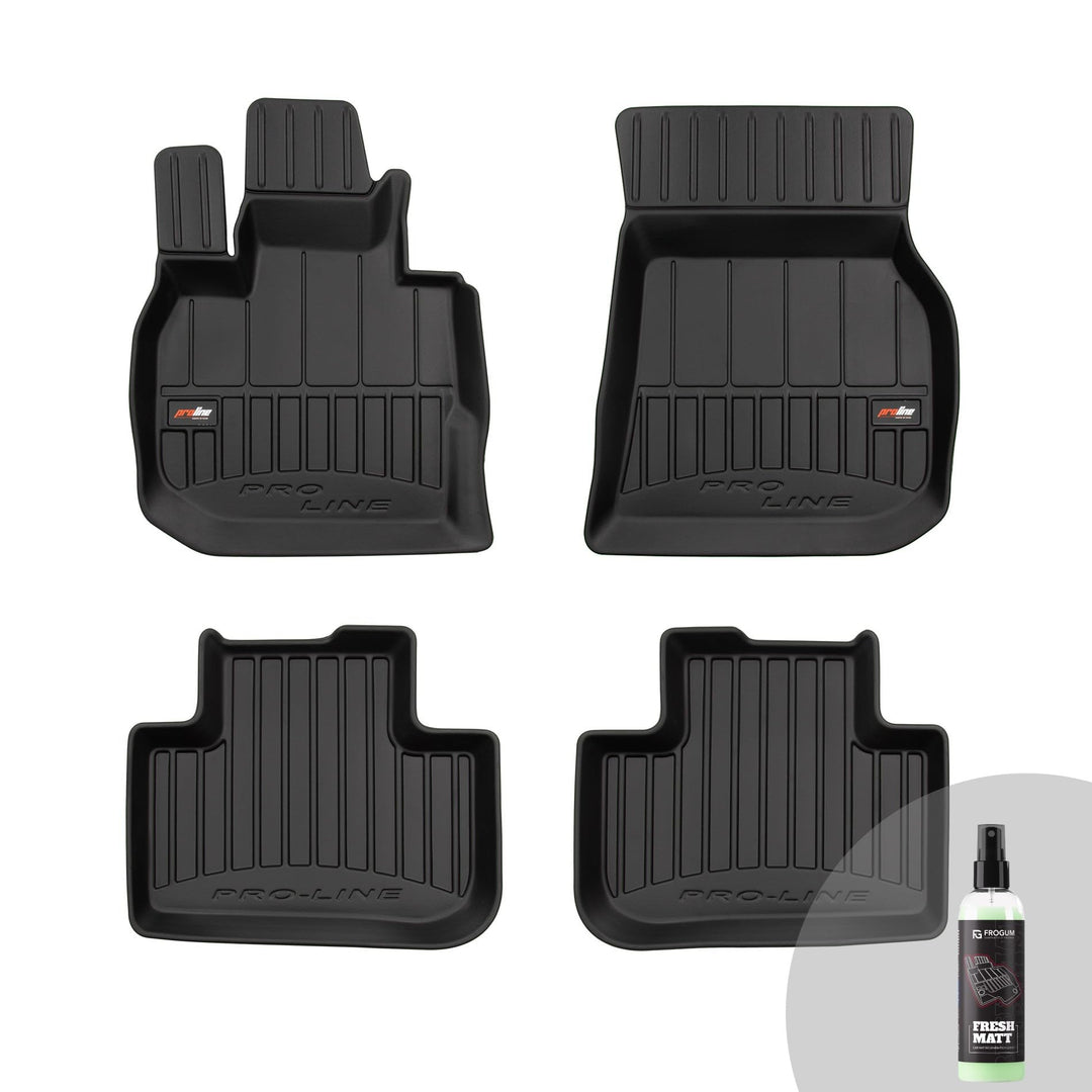 FROGUM ProLine 3D Gummimatten Exklusiven Auto Fussmatten Autofussmatten für BMW X3 G01 ab 2017, für