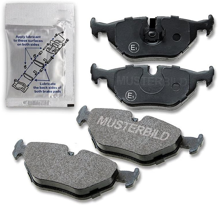 Bremsenset Hinterachse inkl. Bremsscheiben Ø 261 mm Voll + Bremsbeläge Hinten, Passend für MAZDA 323