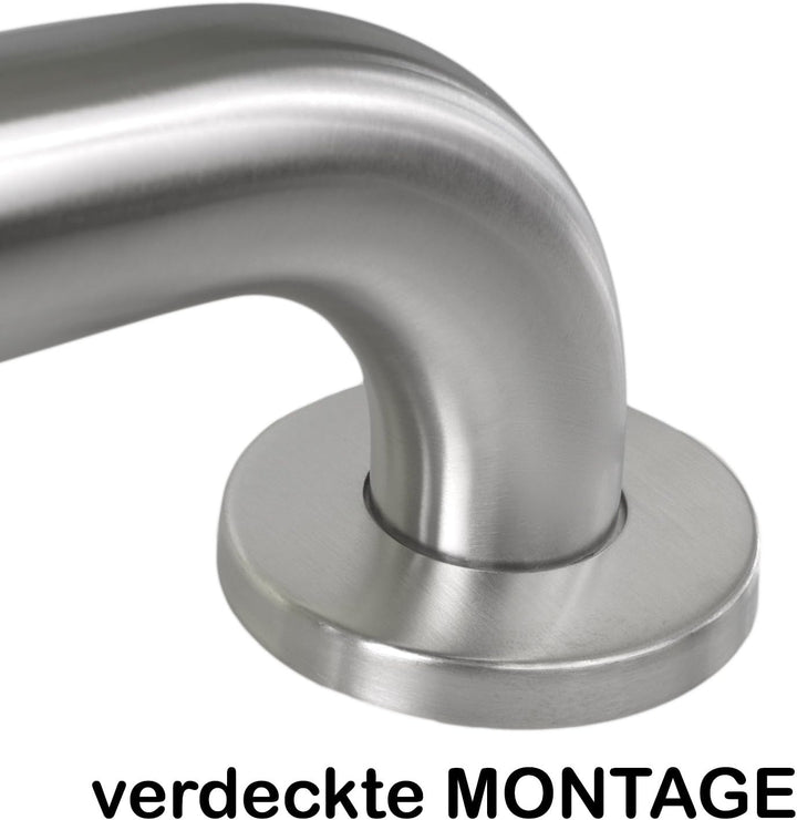 Haltegriff EDELSTAHL rostfrei Ø 30mm 300mm Badewannengriff Wandgriff Duschgriff Handgriff für Senior