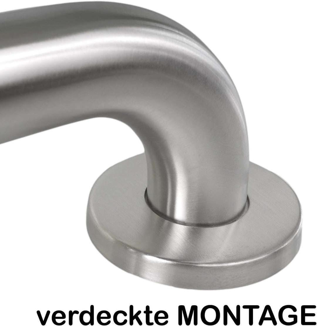 ID Dinkel Haltegriff EDELSTAHL rostfrei Ø 30mm 350mm Badewannengriff Wandgriff Duschgriff Handgriff