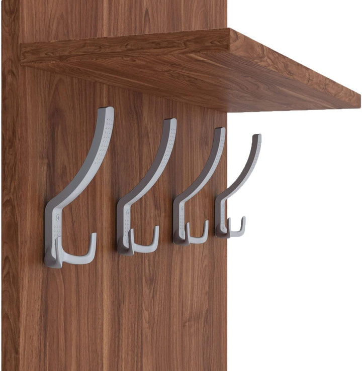 AKKE 120x60 | MAXI Garderobenpaneel Wandgarderobe Garderobe Wandpaneel Kleiderstange ALUMINIUM | BUR