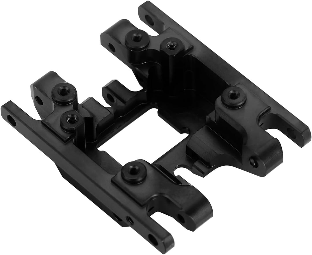 INJORA Unterfahrschutz 53g Getriebelager für 1/18 RC Crawler TRX4M Upgrade Schwarz, Schwarz