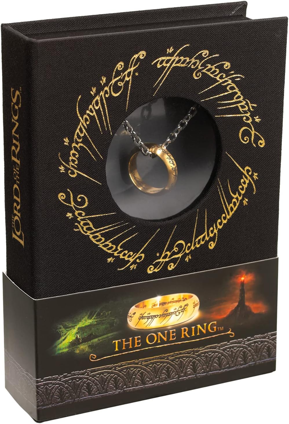 The Noble Collection  Der Eine Ring Colgante bunt