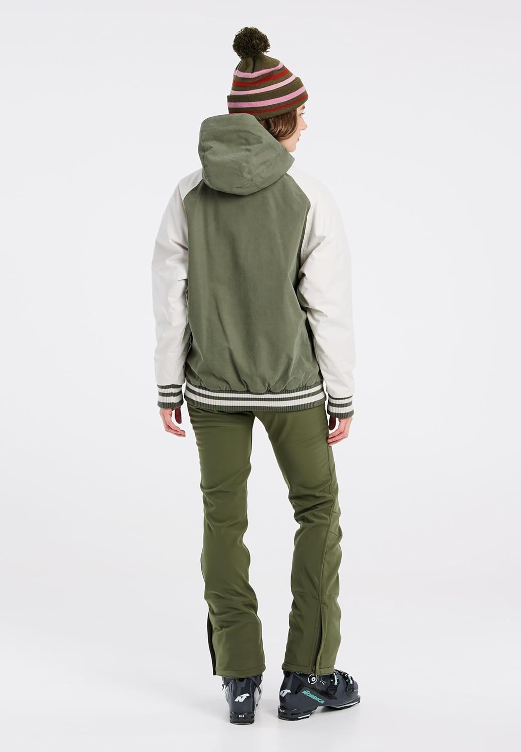 Protest Damen Ski- Und Snowboardjacke PRTPINEA S Botanic Green, S Botanic Green