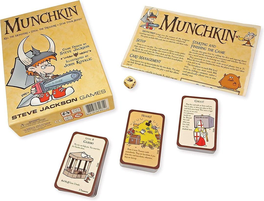 Steve Jackson Games SJG01408 Munchkin (englische Ausgabe), Munchkin