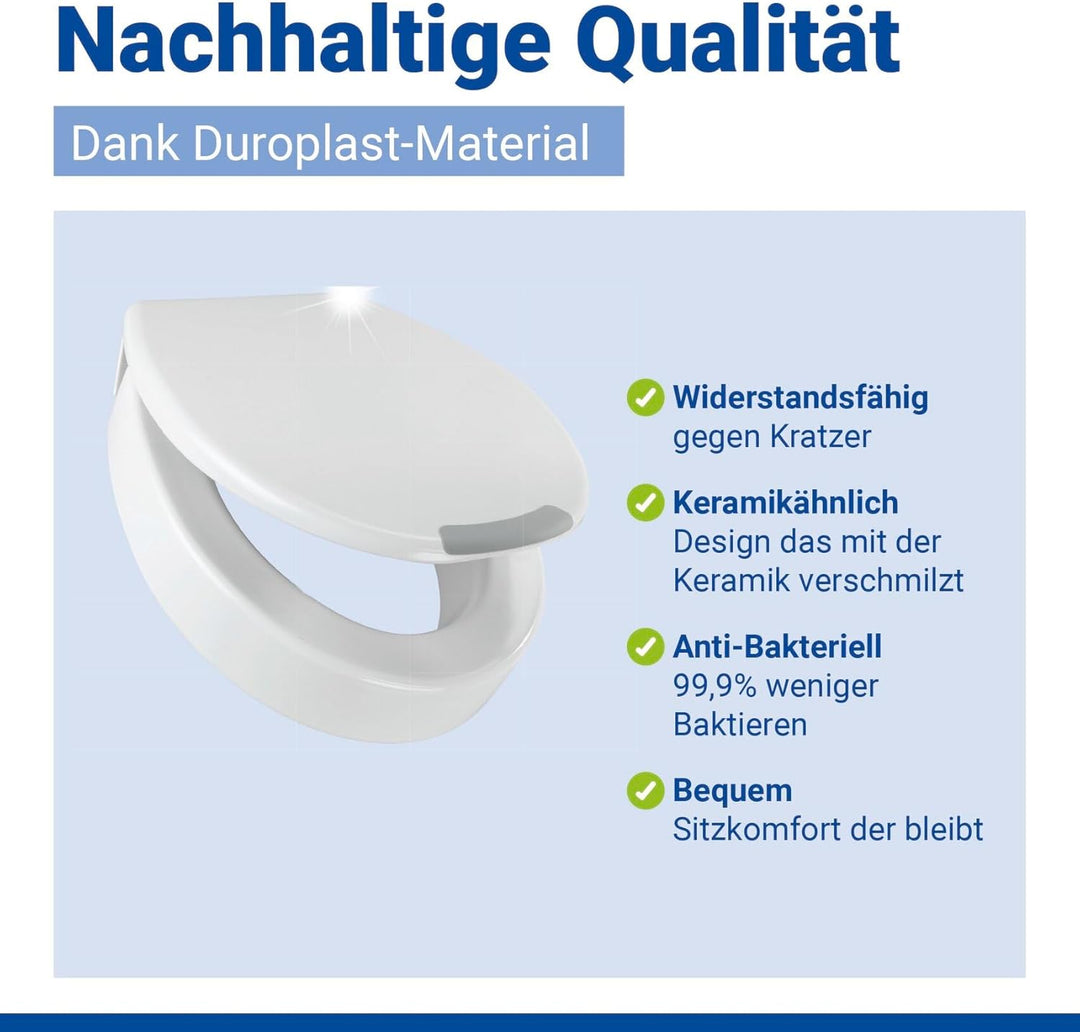 WC-Sitz Secura Comfort L 300 kg, 300 kg