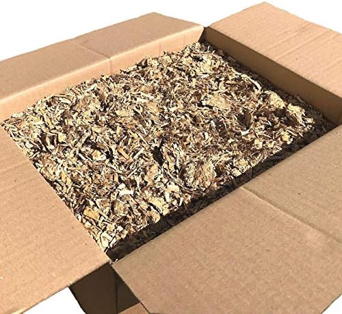 Jumbogras® Einstreu-Snips: gepresstes Kleintier Miscanthus-Stroh/Elefantengras-Streu für Käfig (5 kg