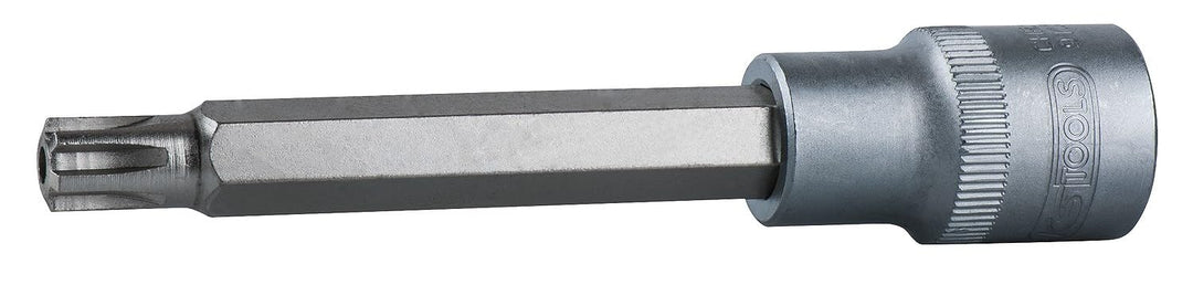 KS Tools 911.3958 1/2" Bit-Stecknuss RIBE mit Stirnlochbohrung, lang, M13