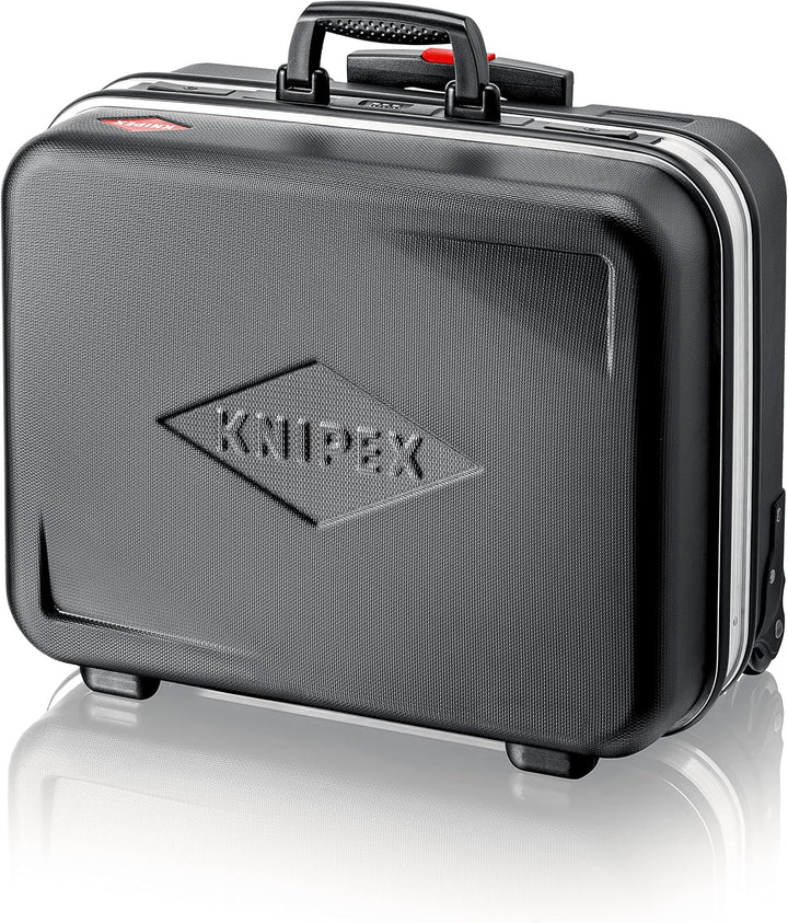 KNIPEX 00 21 06 LE Werkzeugkoffer "BIG Basic Move" Werkzeug-Trolley | Rollkoffer leer & Elektro-Pake