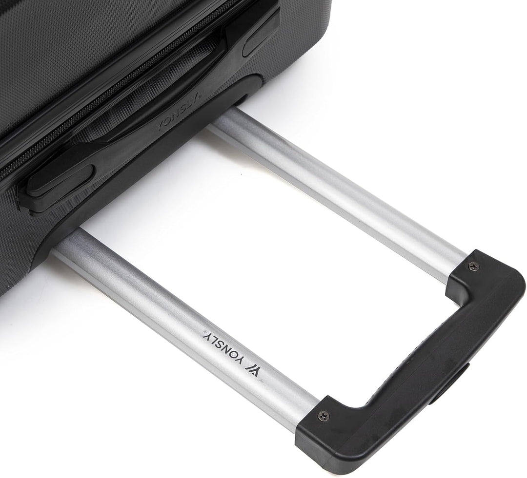 Trolley Reisekoffer, Rollkoffer Handgepäck, Travel Suitcase Hartschalenreisekoffer mit 4 Rollen 360°