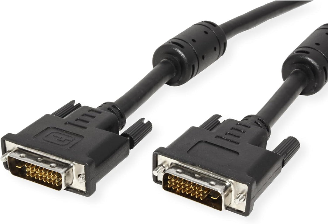 ROLINE Monitorkabel DVI, ST-ST, (24+1) dual link, 7,5 m, 7,5 m