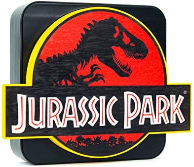 Numskull Lampe, Plastik, Mehrfarbig, 25.7 x 21.6 x 8.7 cm, NS2403 Jurassic Park Lampe, Jurassic Park