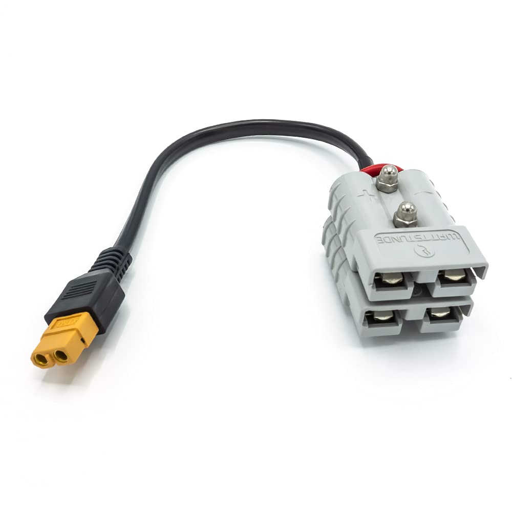 WATTSTUNDE Adapterkabel AK zum anschliessen von Modul an Powerstation (XT60 - A50 Y-Stecker), XT60 -