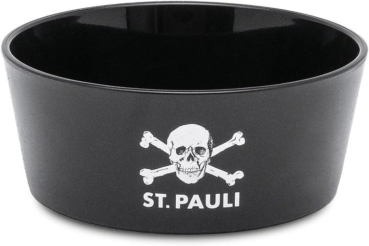 FC St. Pauli Kindergeschirr-Set Kunststoff Totenkopf - Teller, Becher &amp; Schale