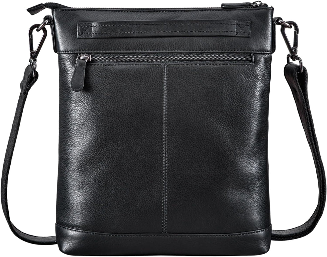 STILORD 'Mailo' Vintage Ledertasche Moderne Umhängetasche für Damen und Herren Schultertasche für 13