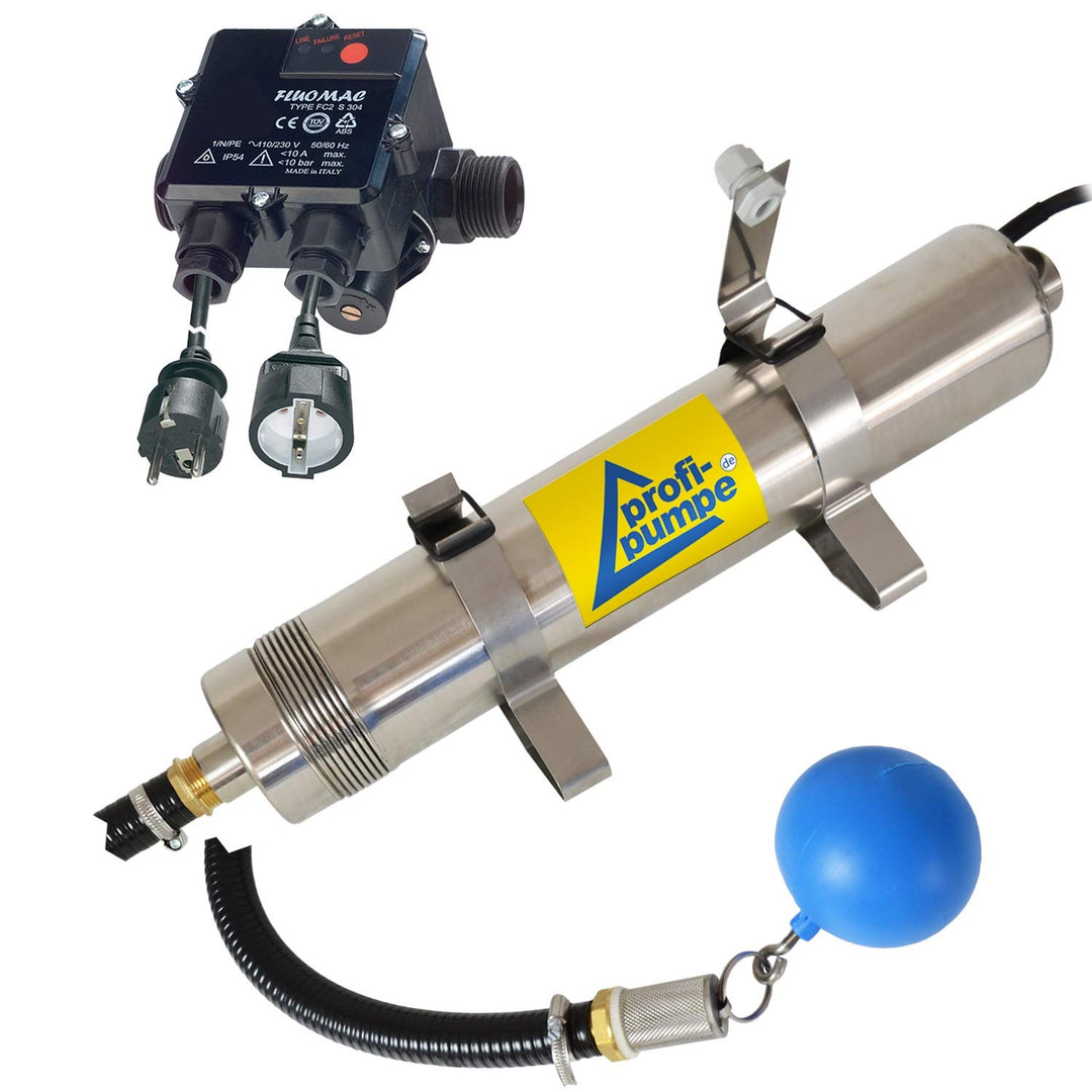 REGENWASSERPUMPE ZISTERNENPUMPE Tauchpumpe TAUCHDRUCKPUMPE Regen-Star SUPER 900, 25m Kabel, REGENTAN
