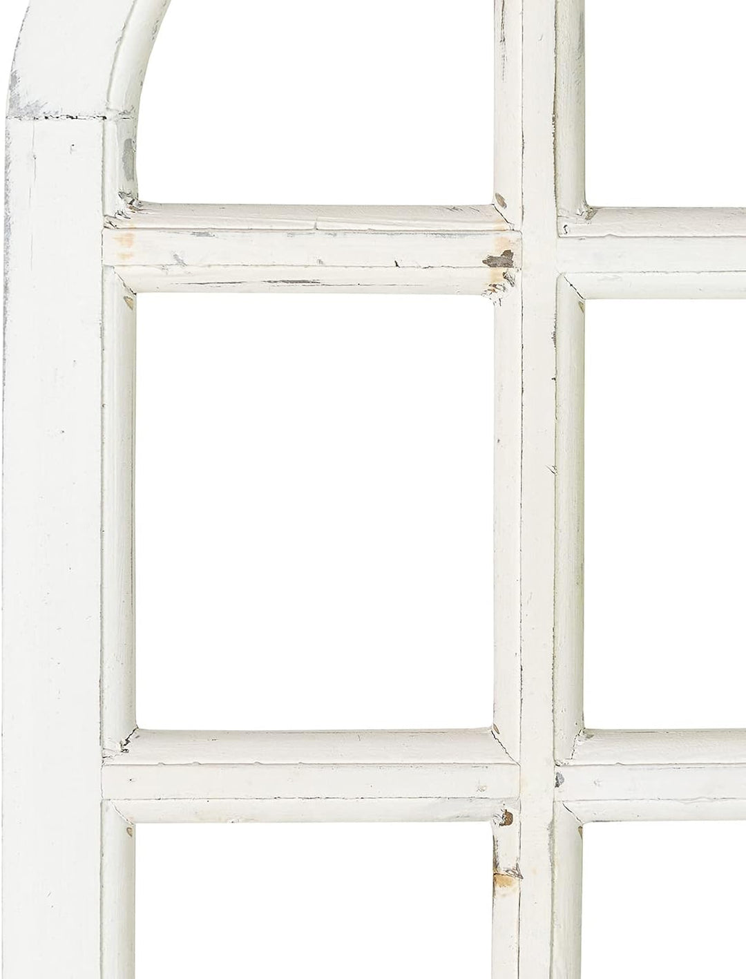 Deko Vintage Stallfenster im Landhausstil mit Halbbogen - Boho Deko Fenster - Boho Hochzeitsdeko Hol