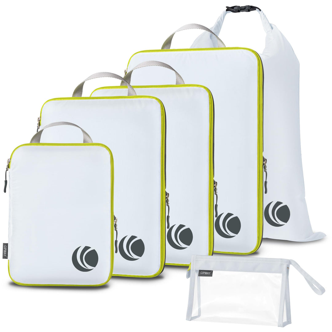 Cipway Kompression Koffer Organizer Set für Rucksack ，Ultraleichte Packtaschen Compression Packing C