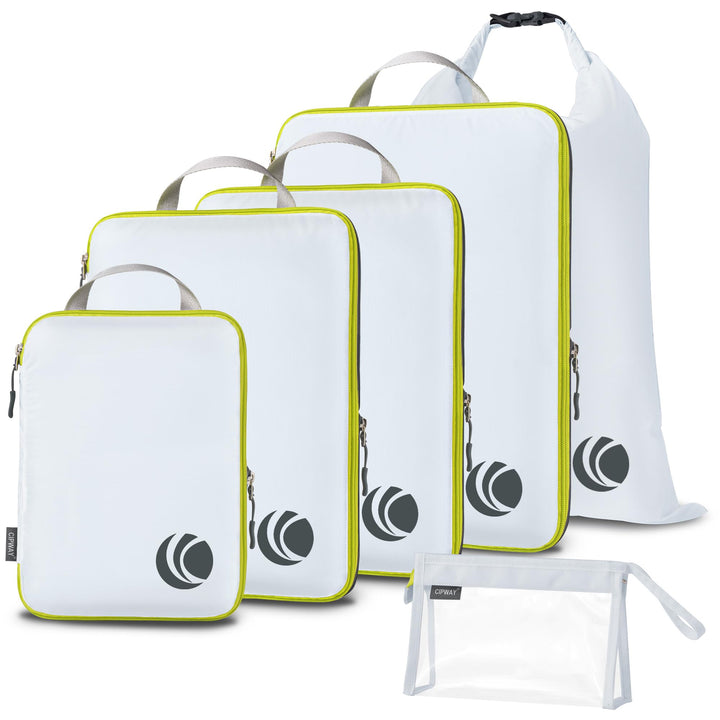 Cipway Kompression Koffer Organizer Set für Rucksack ，Ultraleichte Packtaschen Compression Packing C