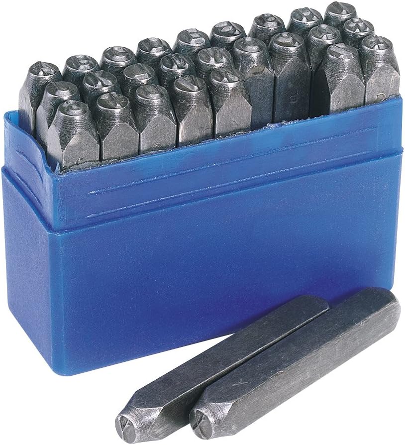 Draper Stempelsatz Buchstaben A - Z 3/16", 3/16"