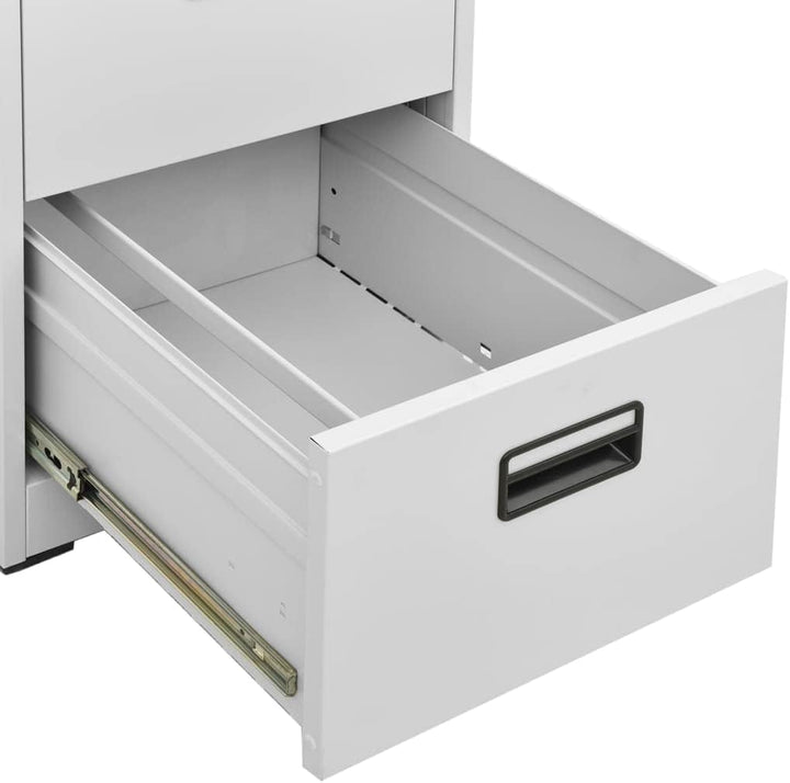 vidaXL Aktenschrank Büroschrank Metallschrank Schrank Stahlschrank Schubladenschrank Bürocontainer L