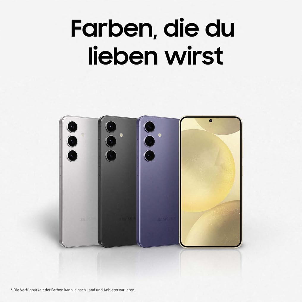 Samsung Galaxy S24 AI Smartphone, 8 GB RAM, 256 GB Speicher, Cobalt Violet, 3 Jahre Herstellergarant