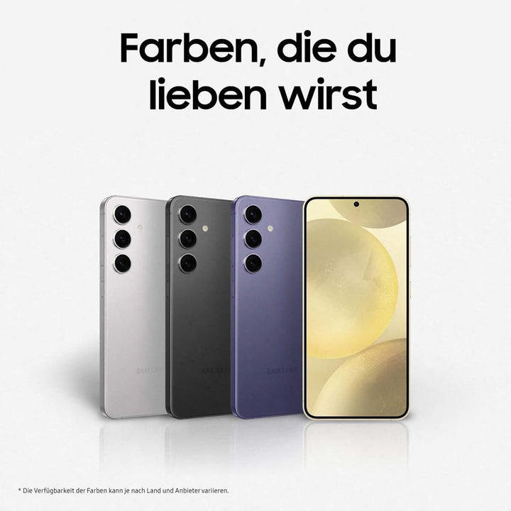 Samsung Galaxy S24 AI Smartphone, 8 GB RAM, 256 GB Speicher, Cobalt Violet, 3 Jahre Herstellergarant