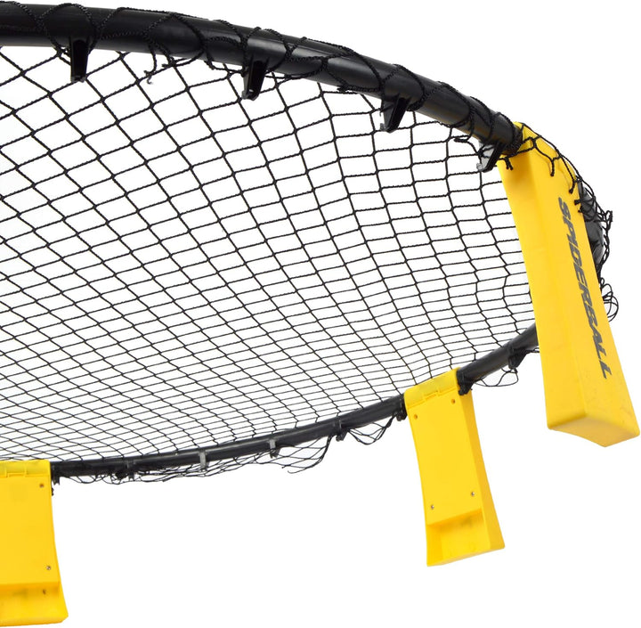Ocean 5 Spiderball Set, Ball-Spiel mit Netz, 3 Bällen und Tragetasche - zum Spielen im Park, Garten,