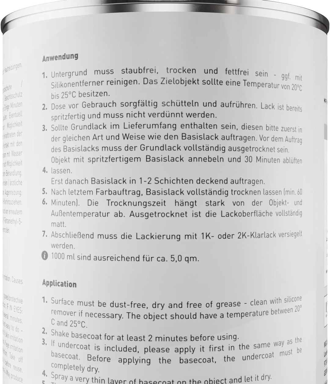 Autolack Dose Set für Ford ZJPCWWA / PNZJE0 / K Stardust Metallic/Kristallsilber Metallic Basislack