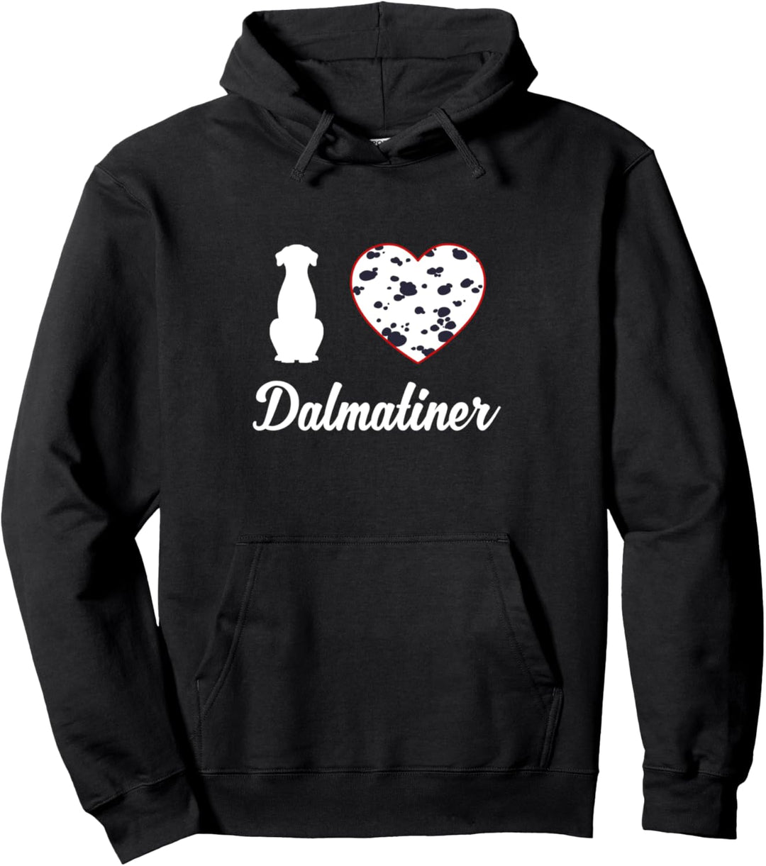 Ich liebe Dalmatiner - Hundebesitzer Dalmatiner Pullover Hoodie