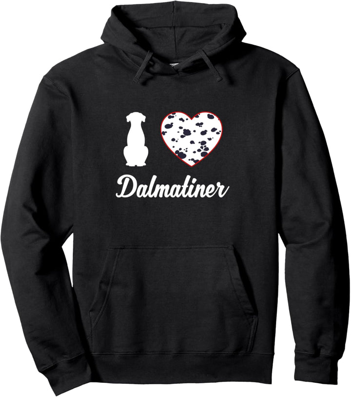 Ich liebe Dalmatiner - Hundebesitzer Dalmatiner Pullover Hoodie