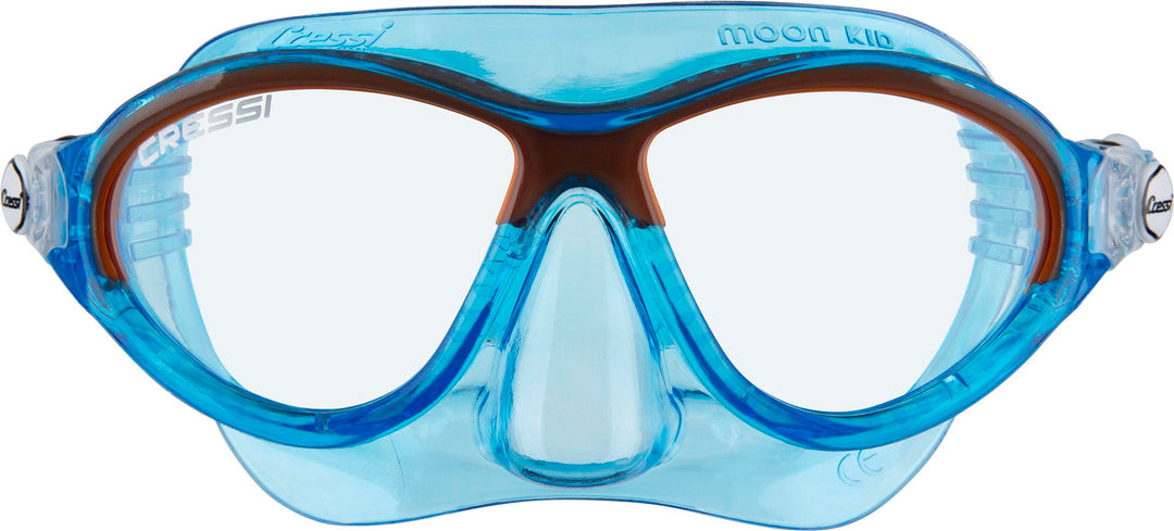CRESSI Moon Schwimmbrille Kinder 7 bis 15 Jahre mit Bruchsicheren Gläsern, Kratzschutz, Sicherem Sit