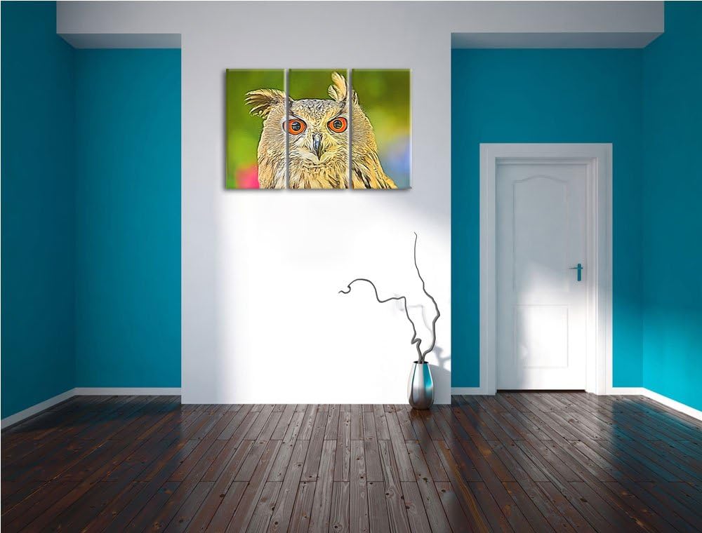 Nachdenklicher Eisbär Spezial 3-Teiler Leinwandbild 120x80 Bild auf Leinwand, XXL riesige Bilder fer