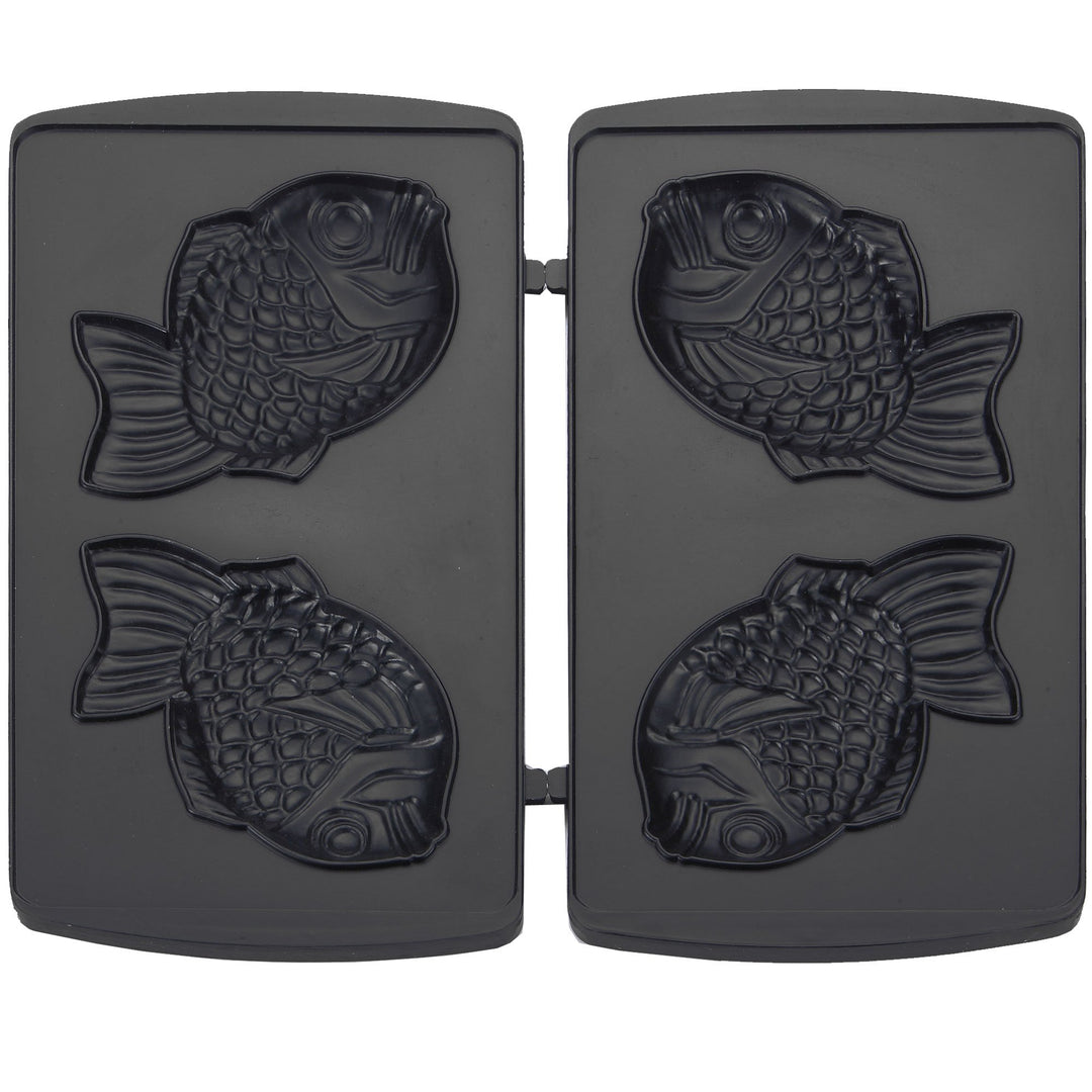 1 Satz Taiyaki-Fishplatten passend für Syntrox Chef Maker SM-1300W