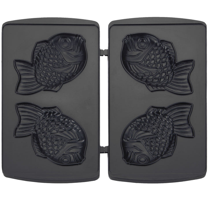 1 Satz Taiyaki-Fishplatten passend für Syntrox Chef Maker SM-1300W