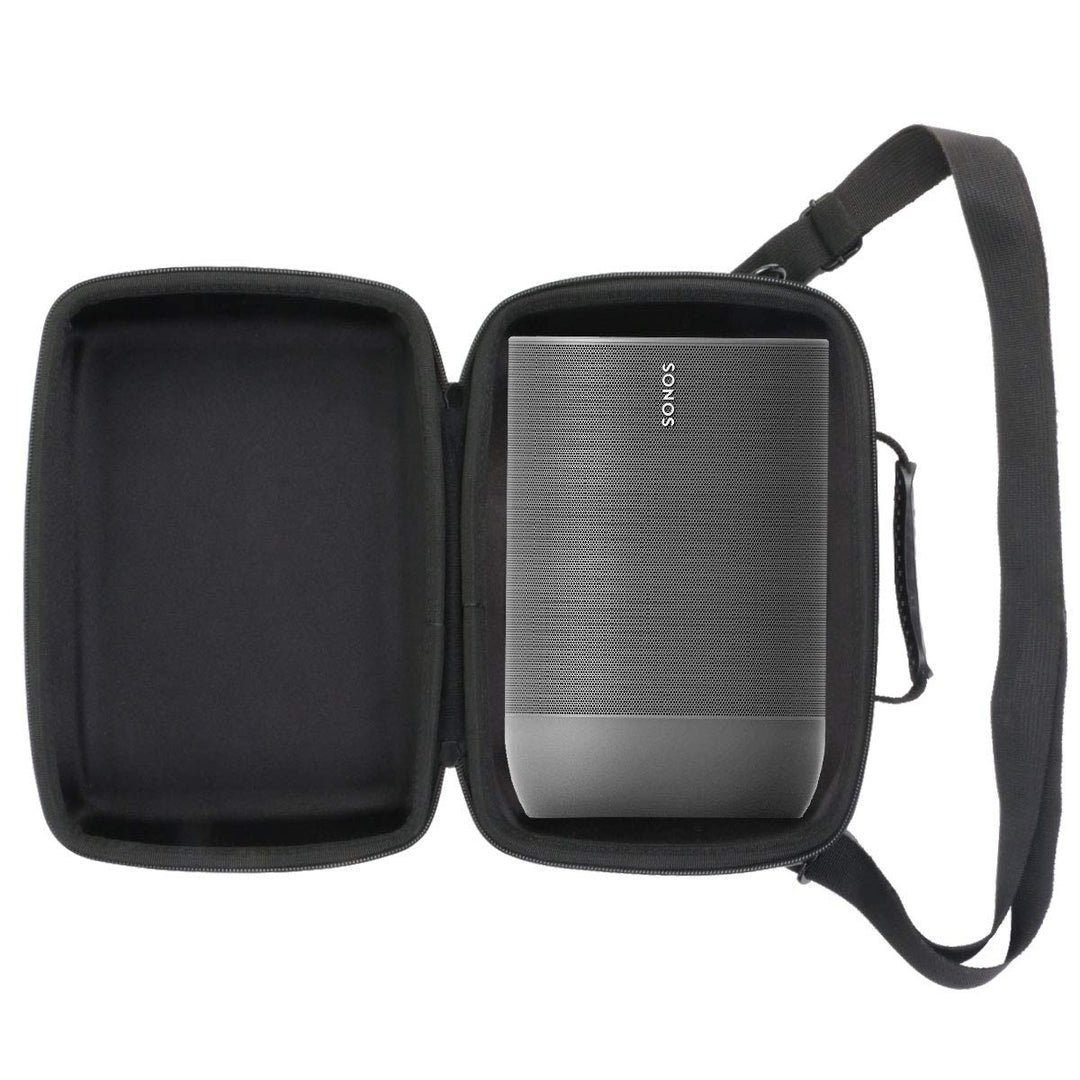 Khanka Hart Tasche Schutzhülle Für Sonos Move Smart Speaker Bluetooth Lautsprecher Etui Case. (Schwa