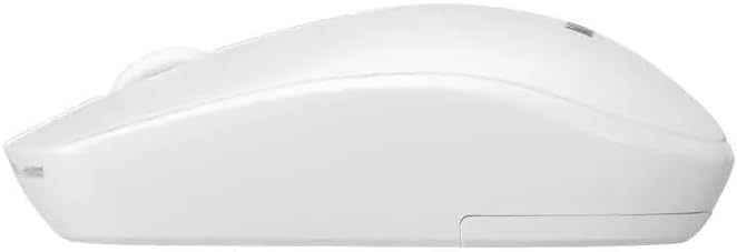 MARVO WS005-WH Kabelloses Tastatur-Maus-Set, Gaming & Büro, Englisches QWERTY-Layout, 1600 DPI Maus,