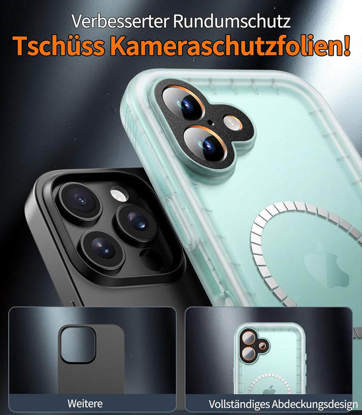 Cozycase TOP Militärschutz Hülle Für iPhone 16 Für MagSafe wasserdichte 360 Panzerhülle Outdoor Magn